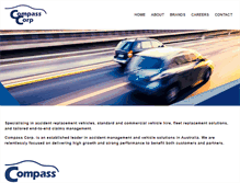 Tablet Screenshot of compasscorp.com.au